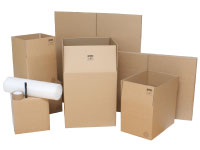 Custom printed corrugated cardboard boxes