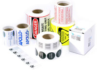 Custom printed labels and B2B stationery