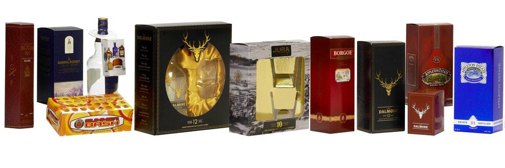 Laminated luxury packaging boxes